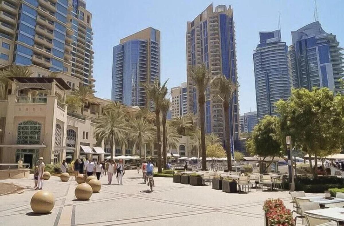 Luxury Apartments In Dubai Marina Eksteriør billede
