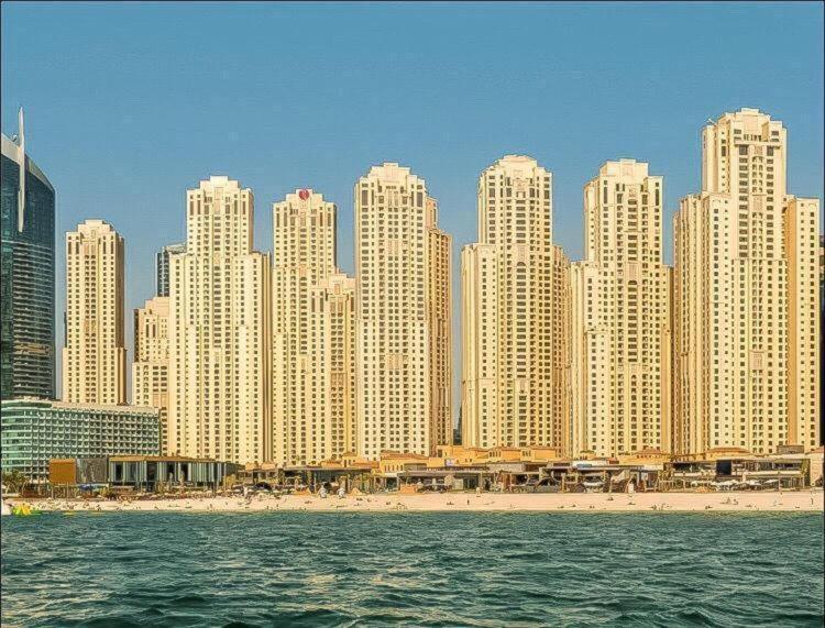Luxury Apartments In Dubai Marina Eksteriør billede